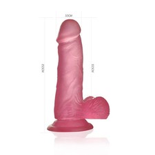 Dildo Jelly Studs con ventosa