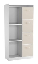 Libreria legno cubi - legno, 7