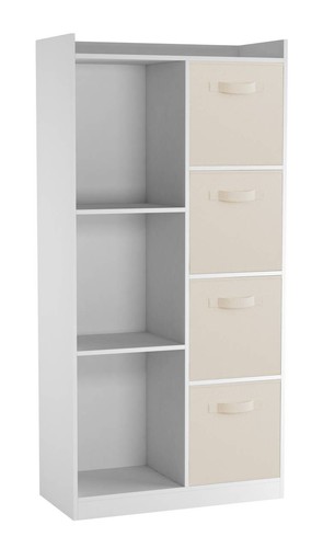 Libreria legno cubi - libreria,