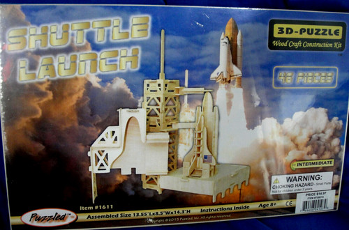 Puzzled shuttle lancio - puzzled, 3d