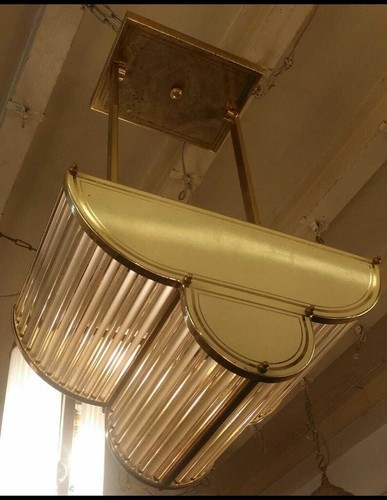Lampadario art deco - lampadario,