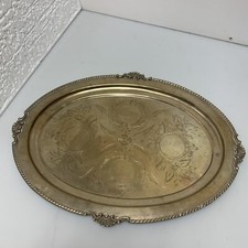 Vassoio in argento Vintage