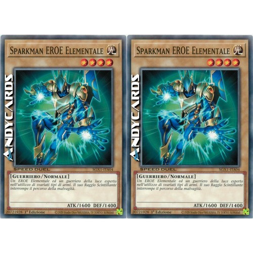 Sparkman eroe elementale - 2x,