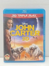 John Carter 3D Film Bluray Italiano Usato Blu Ray