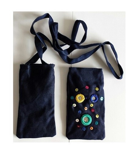 Porta telefono jeans cellulare