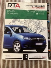REVUE TECHNIQUE DACIA SANDERO 2 1.5 DCI 75 90 Ch Depuis 2012 Sandero II Diesel