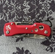 coltello multiuso coltellino Ausonia tascabile outdoor campeggio moschettone