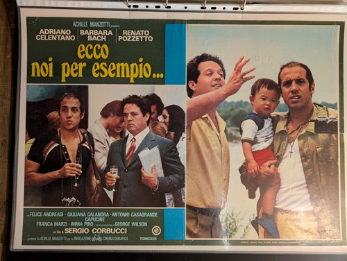 Locandina film ecco - ecco, per