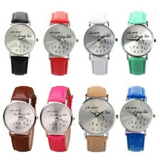 donna I'm Already Who Orologio Cares Late vari colori bracciale primavera estatw