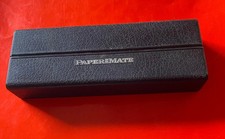 Penna a sfera Vintage Paper Mate , in cellulosa e acciaio , con custodia   