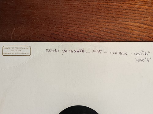 Rare acetate lacca - lacca, provino