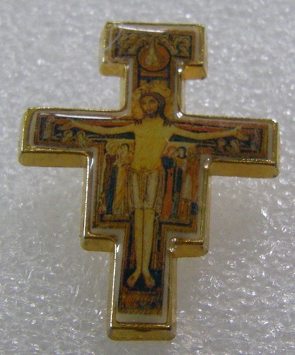 Pin crucifix croix saint - pin's, de