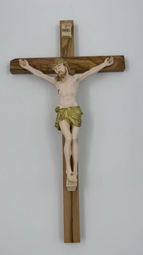 Cristo scultura croce in - ,