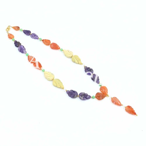 Collana perle forma di - di, a