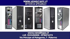 Pc Computer Economico Fisso RICONDIZIONATO Garantito Core2 4 Gb Ram 160Gb W10Pro