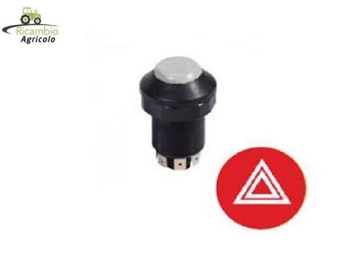 Pulsante con simbolo luci