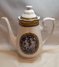 BROCCA TEIERA VINTAGE VENETIAN LAGOON PORCELLANA Porcelain Teapot Cherubs
