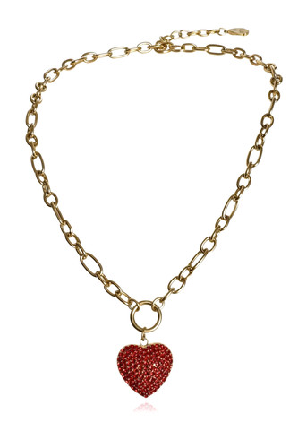 Collana donna girocollo cuore - collana,