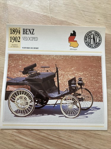 Mercedes benz velociped 1894 - velociped, /