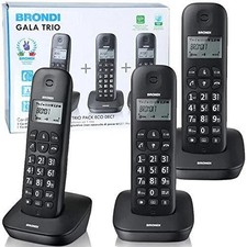 Brondi telefono cordless trio - brondi,