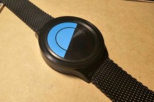 Orologio Ziiiro Lunare Gunmetal Nero e Blu Oceano