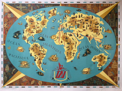 Carta pittorica del mondo - del,