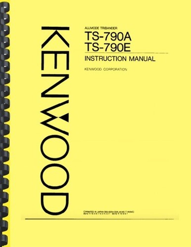 Kenwood 790a 790e - ts-790a,