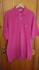 Polo Rosa Burberry vintage Uomo XL