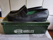 Mocassini Uomo Vintage Blu Pelle Morbidissima SUTOR Mantellassi