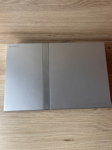 Sony playstation slim silver - playstation, 2