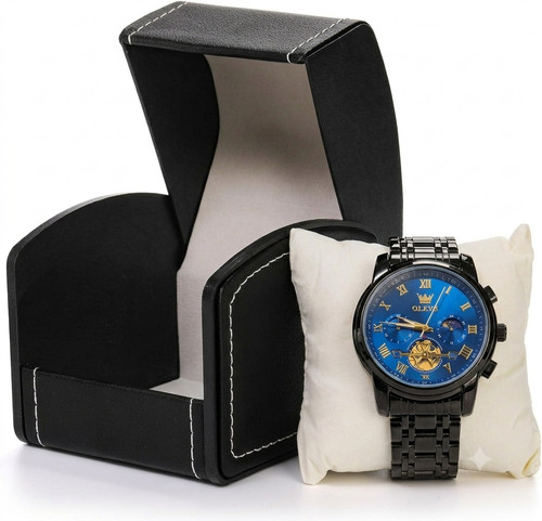 Orologio uomo lusso olevs - uomo,