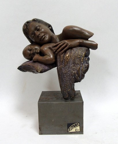 Scultura resina bronzata - scultura,
