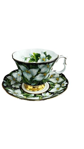 Tazza piattino fiori - tazza,
