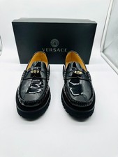 Mocassini Versace Medusa Nero