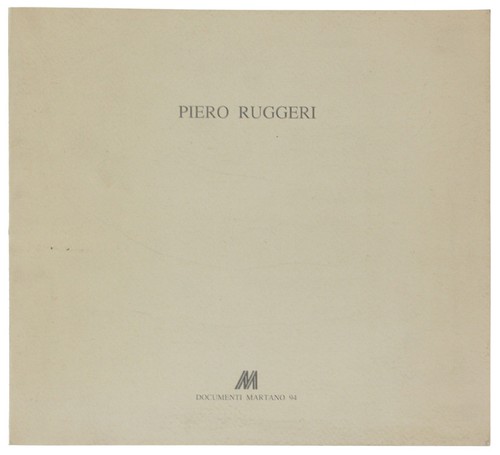 Piero ruggeri sette dipinti e - ruggeri.,