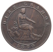 Spagna 10 centesimi - -,
