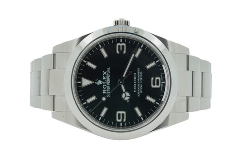 Rolex explorer black dial - explorer,