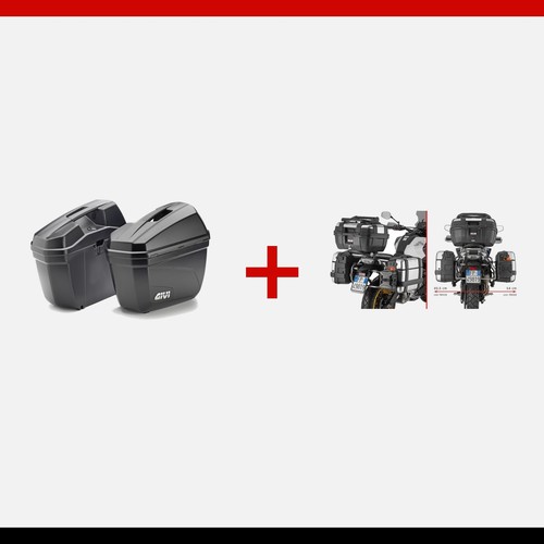 Kit givi e22n valigie - kit,