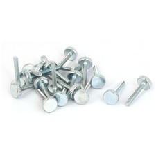 20x Screw Knob Knurled Carbon