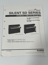 Pianoforte Silenzioso Originale Yamaha Serie SD Schema NUOVO b1-Silent/JU109-Silent ecc
