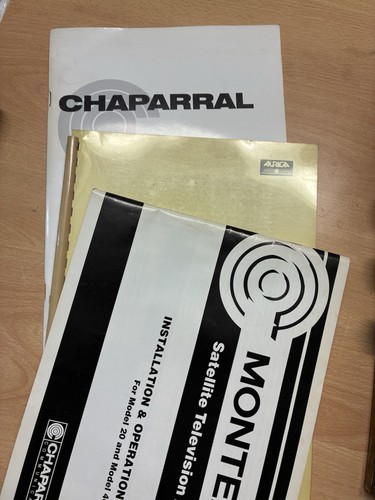 Manuale satellite chaparral - satellite,