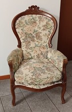 poltrona stile barocco in