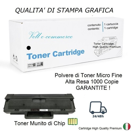 W1106 106a toner con - con, chip