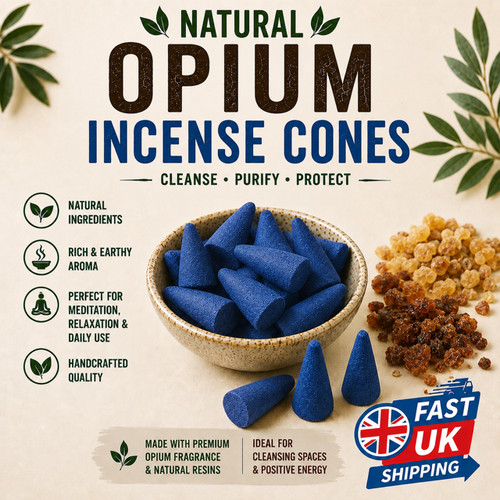 Coni incenso aroma oppio - coni,