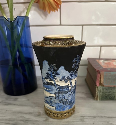 Antico vaso satsuma giapponese - antico,