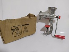 Vecchio Tritacarne Vintage TreSpade foro 8 funzionante mai usato