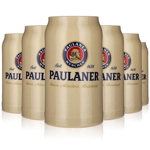 Boccale birra bianca paulaner - birra,