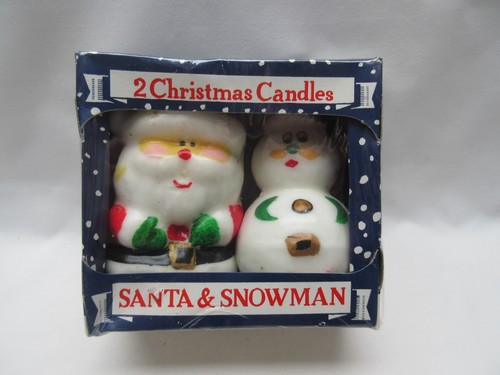 Candele pupazzo neve - 2,