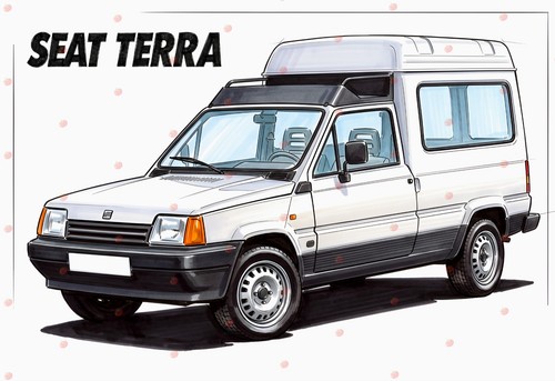Seat terra van cuadro - seat,