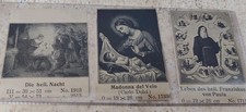 3 MINI SANTINI CON IMMAGINI
